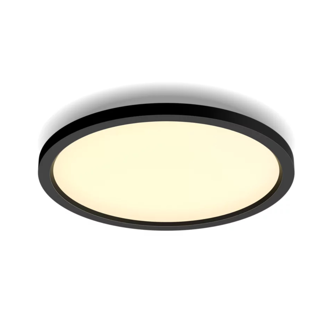 Philips Hue White Ambiance Aurelle Panelleuchte - ⌀40cm - Schwarz