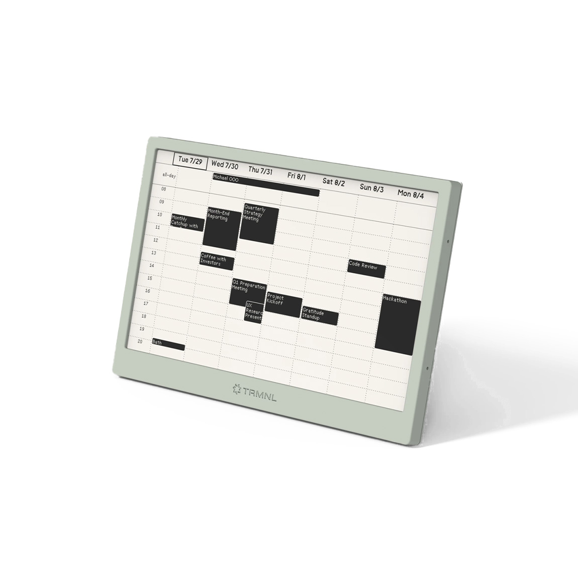 "TRMNL BWRY - Smarter 4-Farben-Display (7.5") inkl. Battery-Upgrade - Weiß"