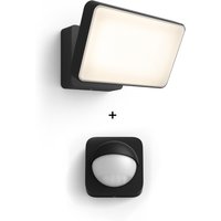 Philips Hue LED Flutlicht Welcome + Philips Hue Outdoor Sensor