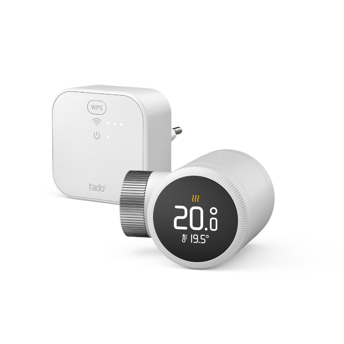 tado° X Starter Kit Smartes Heizkörper-Thermostat - 4er-Set + Bridge