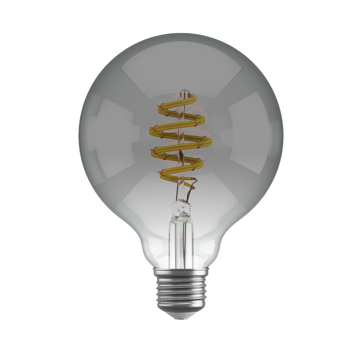 Hombli Filament Bulb CCT E27 ST64-Smokey - Silber