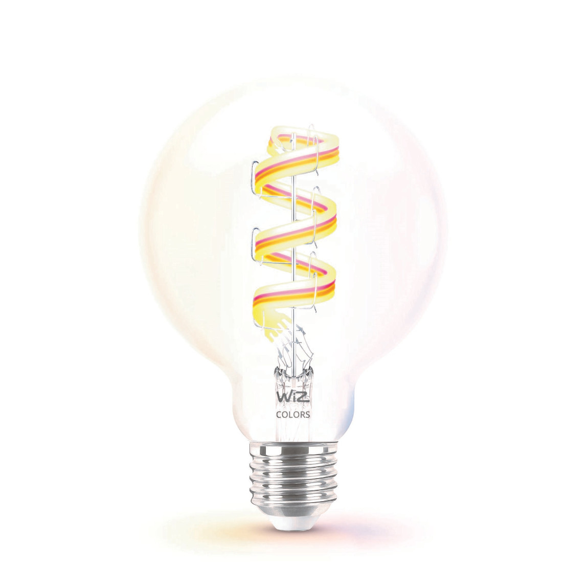 WiZ Tunable White & Color E27 ST64 40W - Smarte Filament Lampe - Weiß
