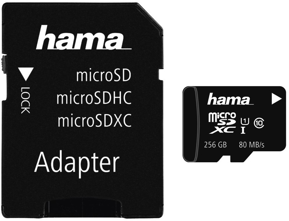 microSDXC (256GB) Class 10