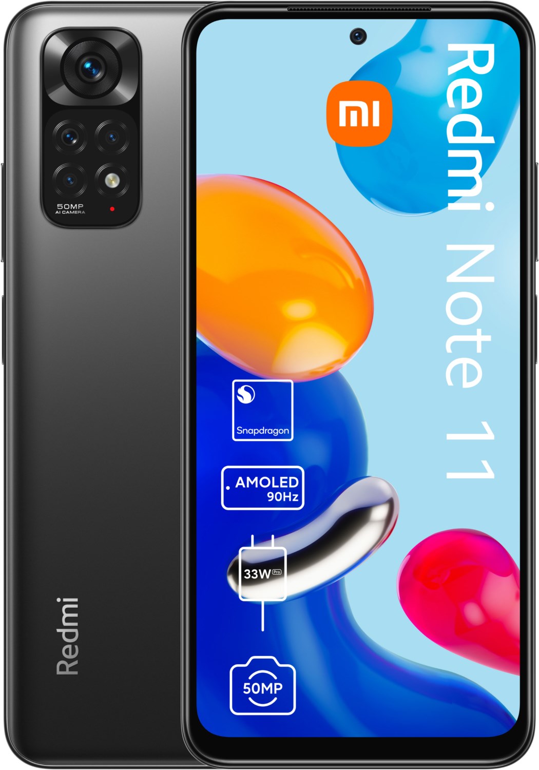Redmi Note 11 (4GB+128GB) Smartphone graphite gray