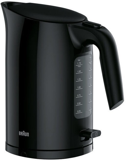 WK 3100 BK PurEase Wasserkocher schwarz
