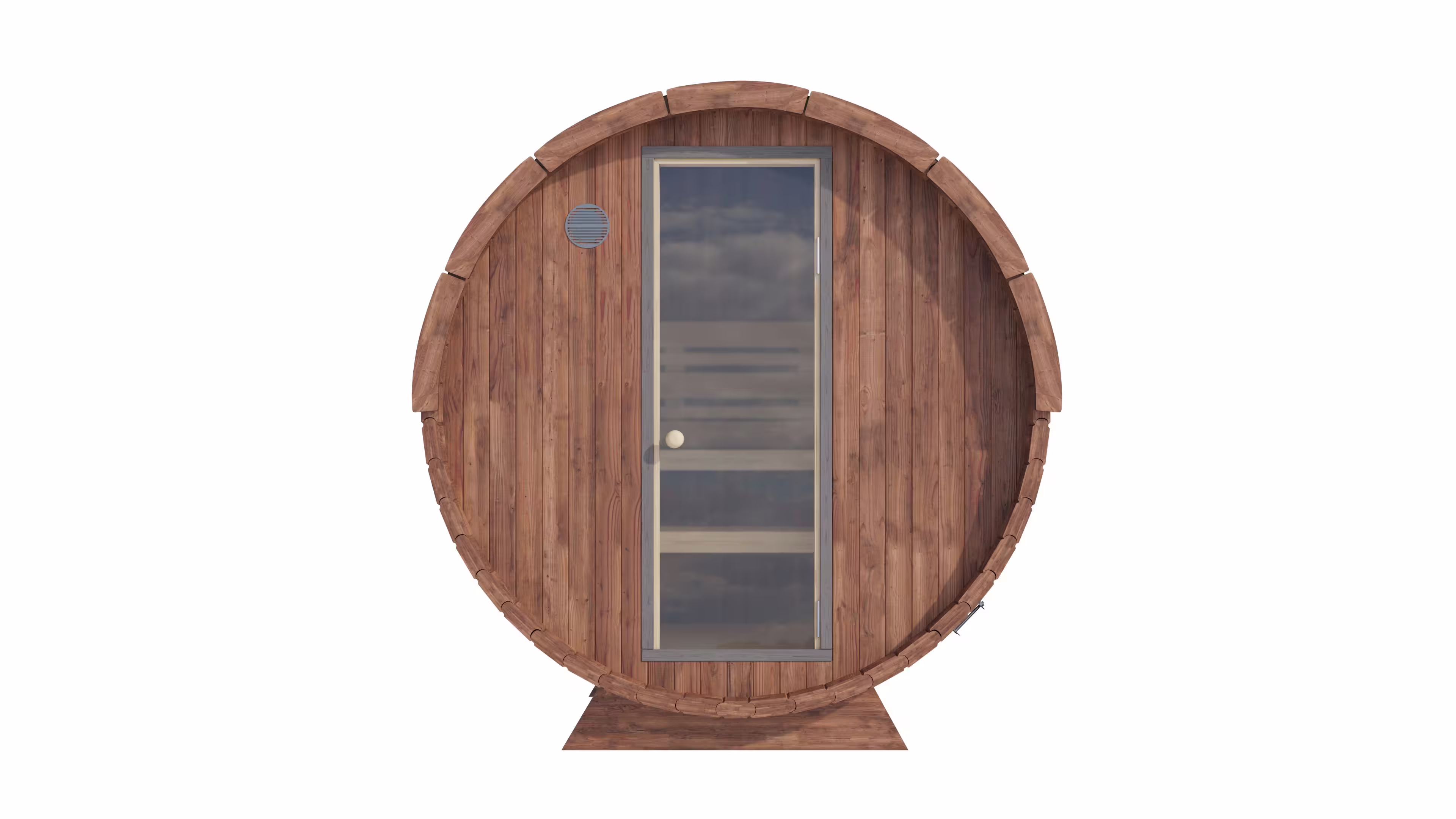 Fjordholz Fass-Sauna Modell Leo Classic