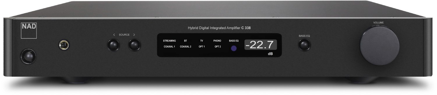 C 338 Vollverstärker Stereo graphit