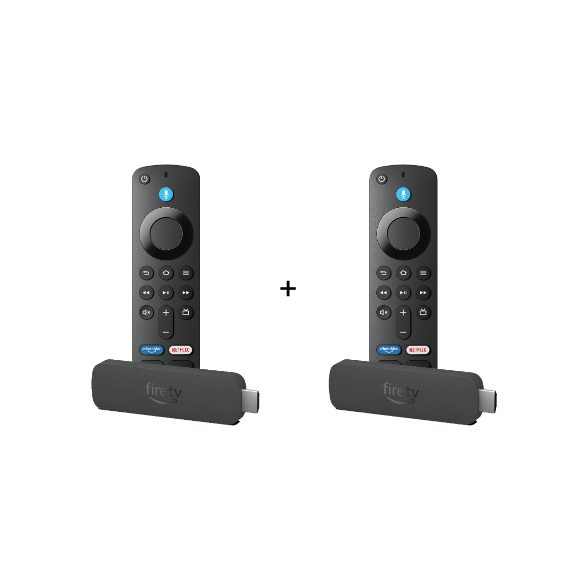 Amazon Fire TV Stick 4K Select - Neueste Generation - Wi-Fi 5 und Alexa - 2er-Set