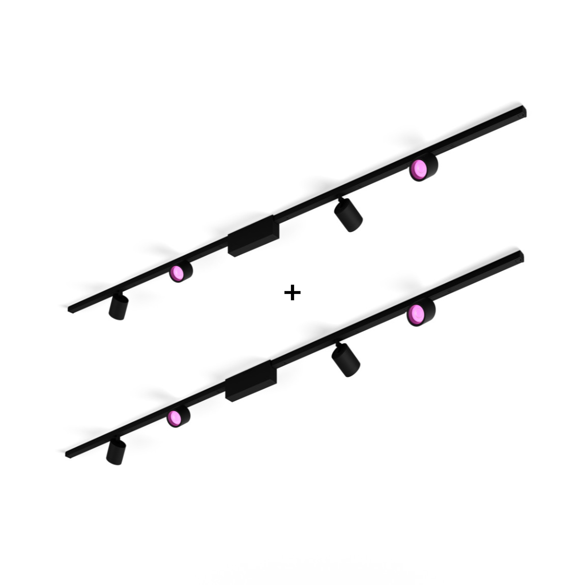 Philips Hue Perifo Basis-Set Deckenleuchte 4 Spots 2er-Set