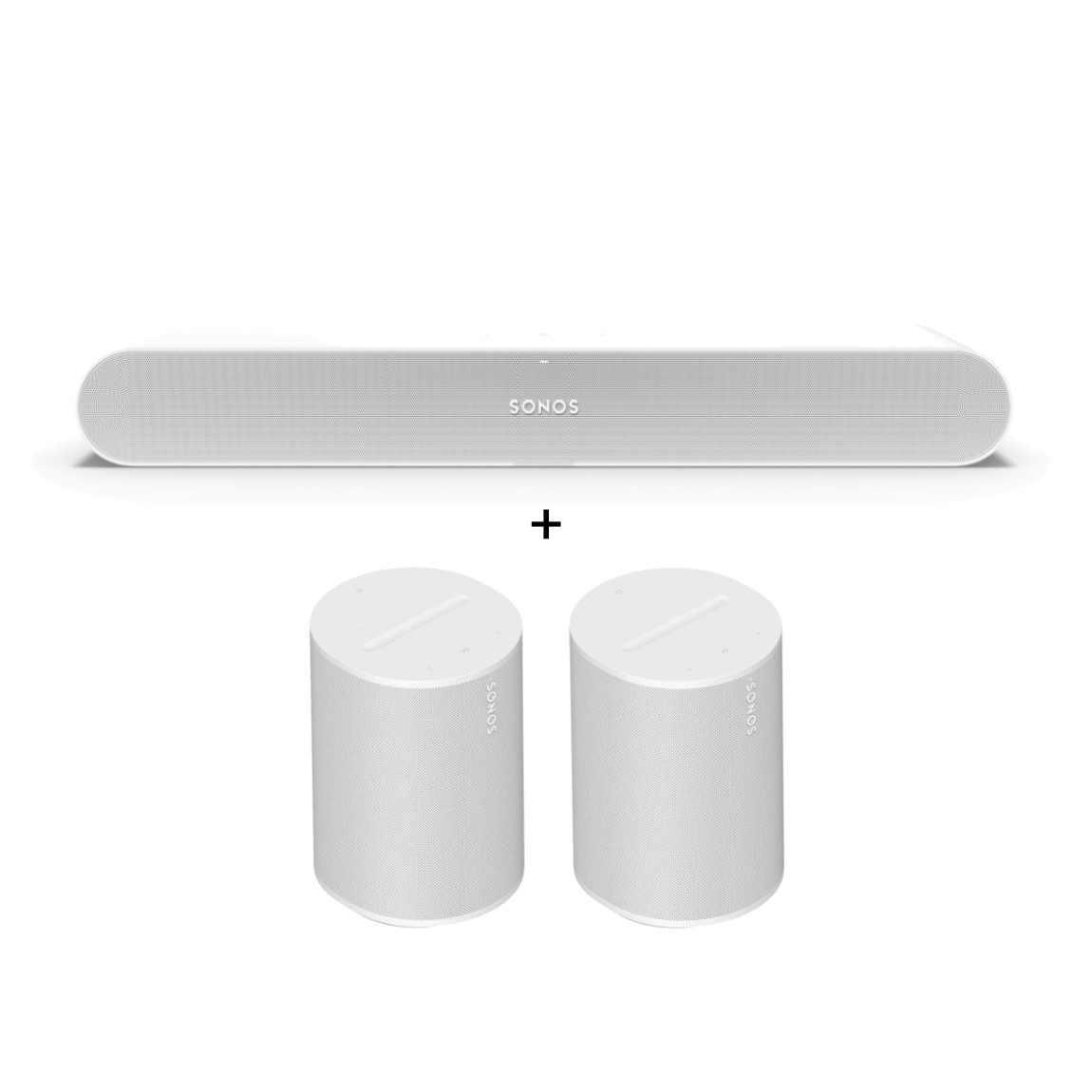 Sonos Entertainment Set - mit Ray und 2x Era 100 SL - Schwarz