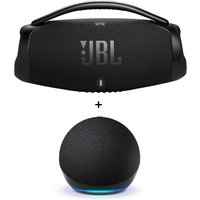 JBL Boombox 3 Wi-Fi + Amazon Echo Dot (5th Gen.)