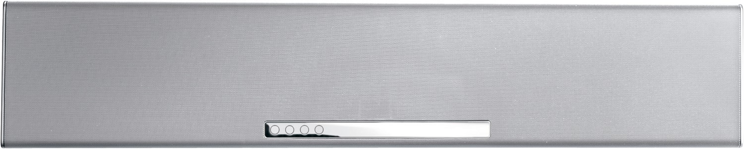 Individual Slim Sound Projector Soundbar chromsilber