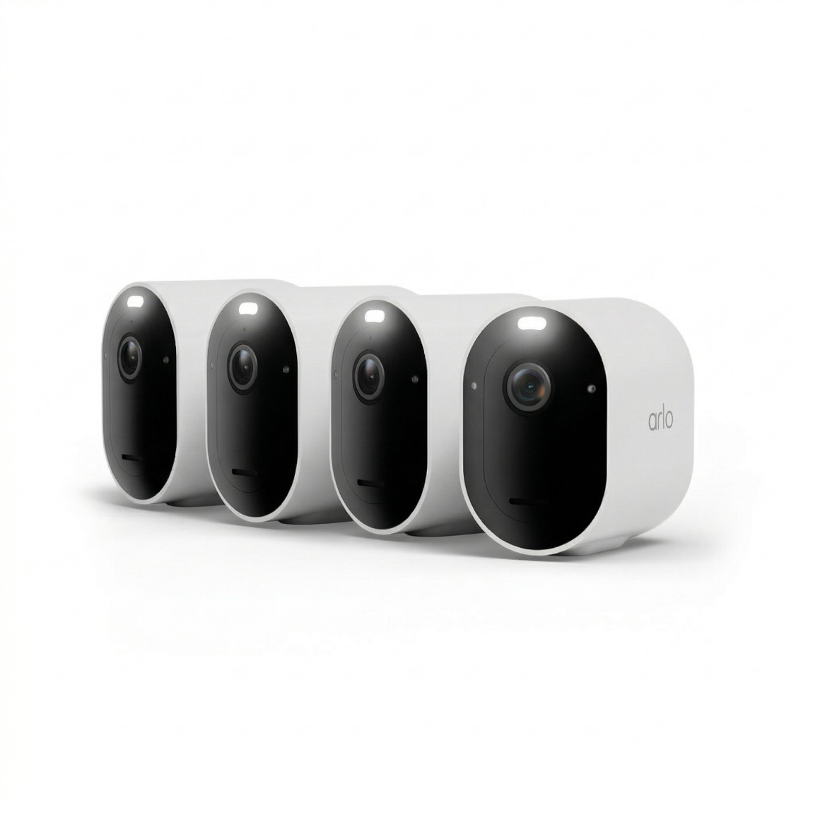 Arlo PRO 6 2K+ Überwachungskamera - 2er-Set - Weiß