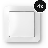 Bosch Smart Home Wandschalter für smarte Aktoren - 4er-Set - Weiß