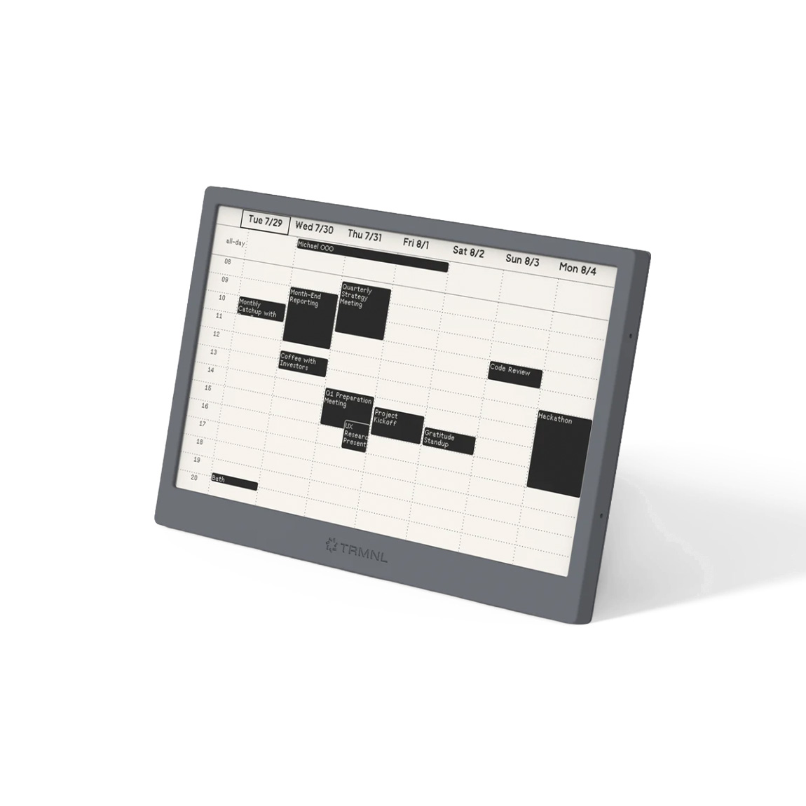 "TRMNL Original - Smartes E-Ink Display (7,5") inkl. Battery Upgrade - Salbei"