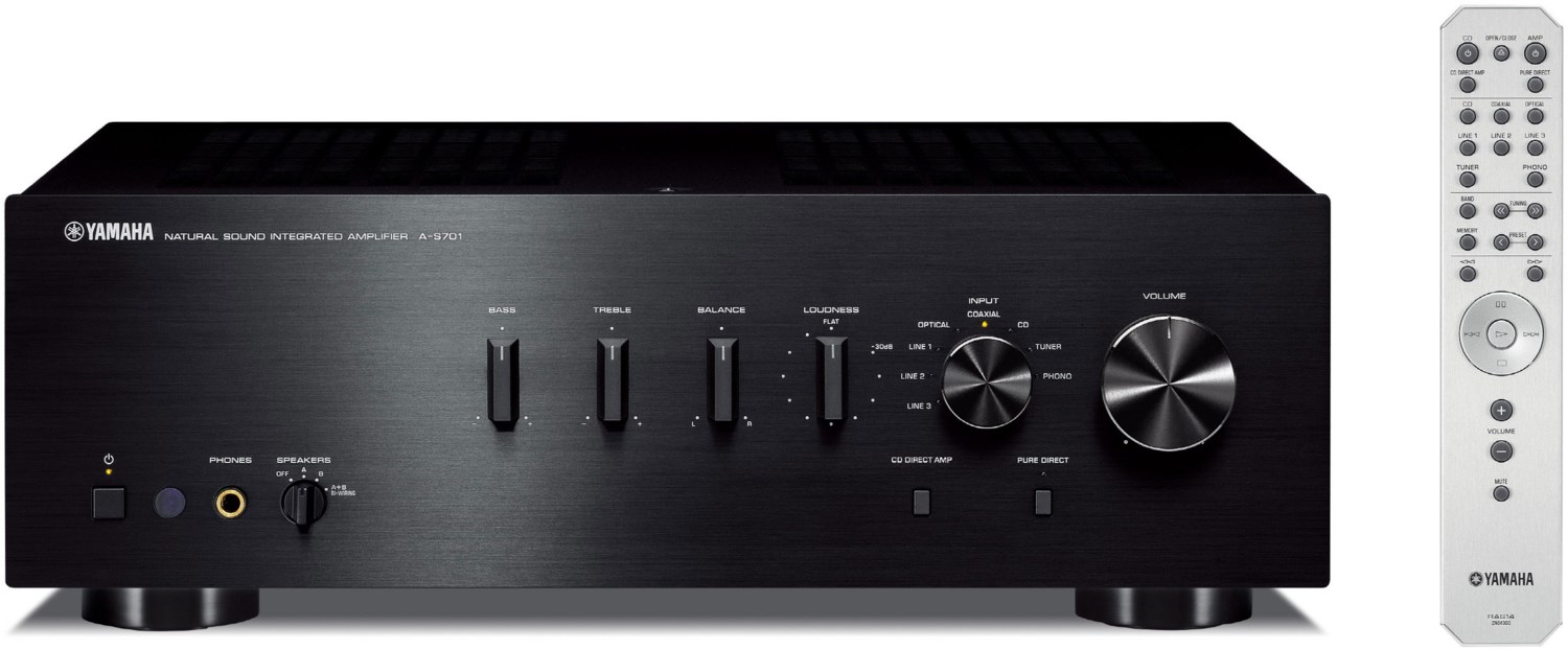 A-S 201 Vollverstärker Stereo schwarz