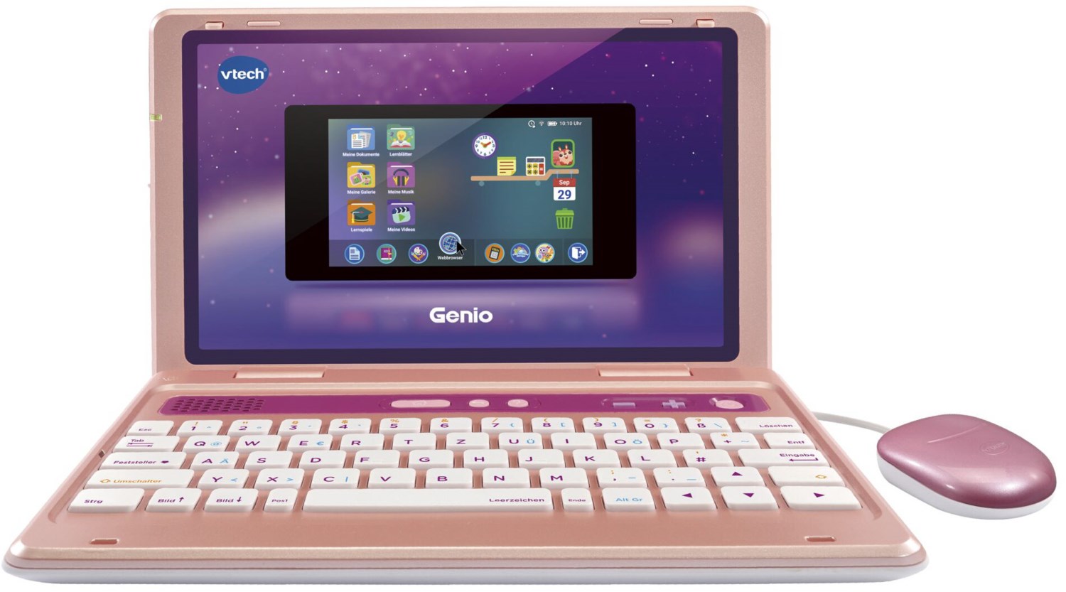 Genio Lernlaptop pink