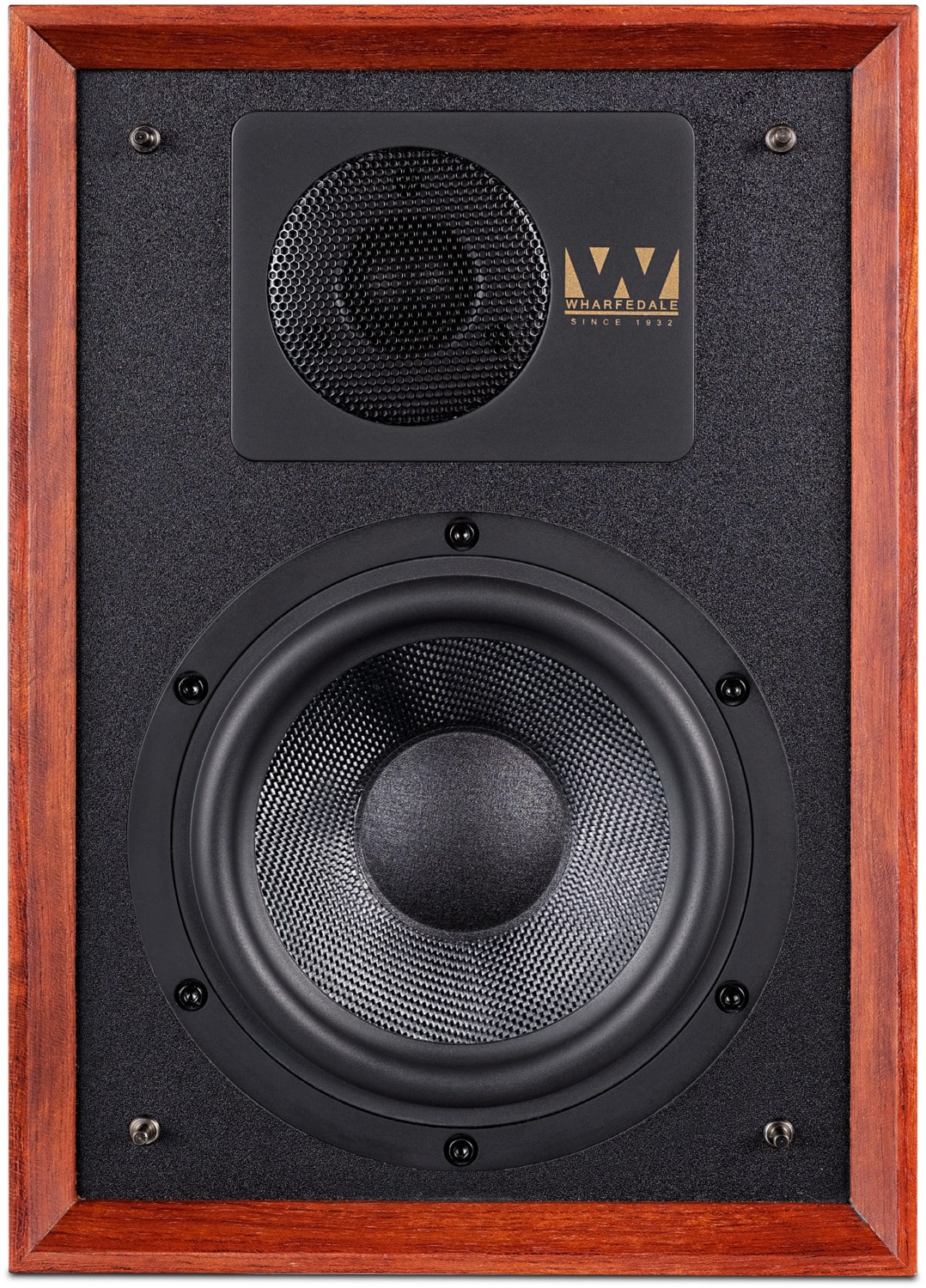 Denton 85th Anniversary /Paar Klein-/Regallautsprecher mahogany red