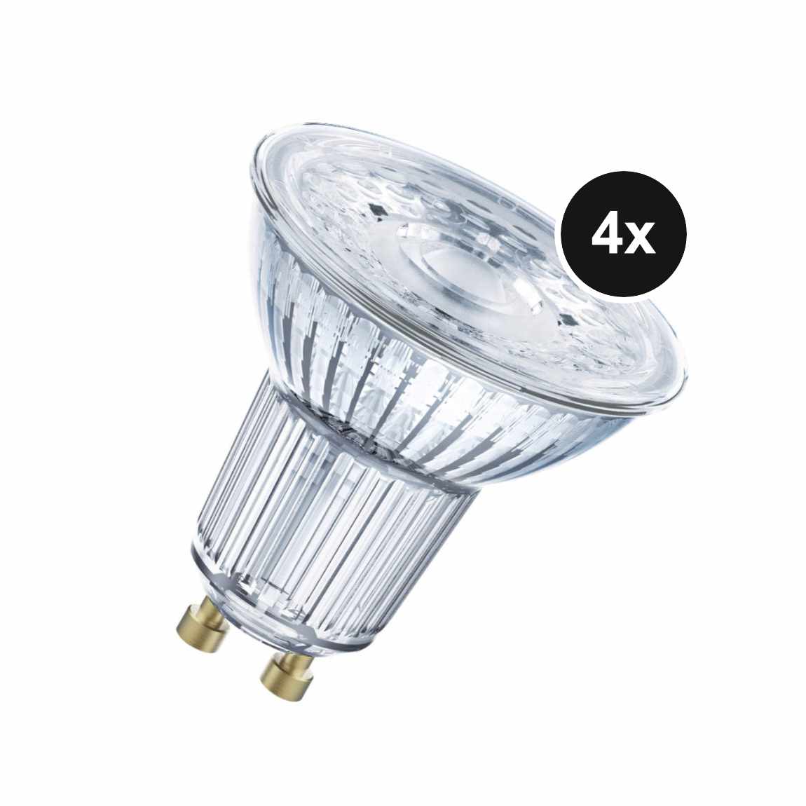 OSRAM Smart Spot Multicolour 4,9W RGBW GU10 - 4er-Set
