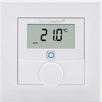 Homematic IP Wandthermostat mit Luftfeuchtigkeitssensor - Weiß