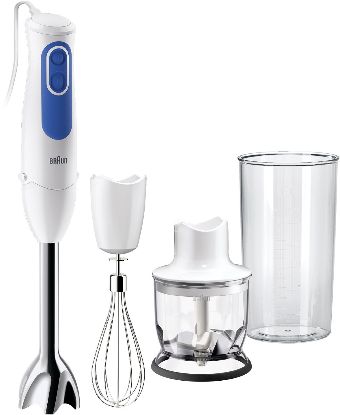 MQ 3025 Spaghetti Multiquick 3 Stabmixer weiß/blau