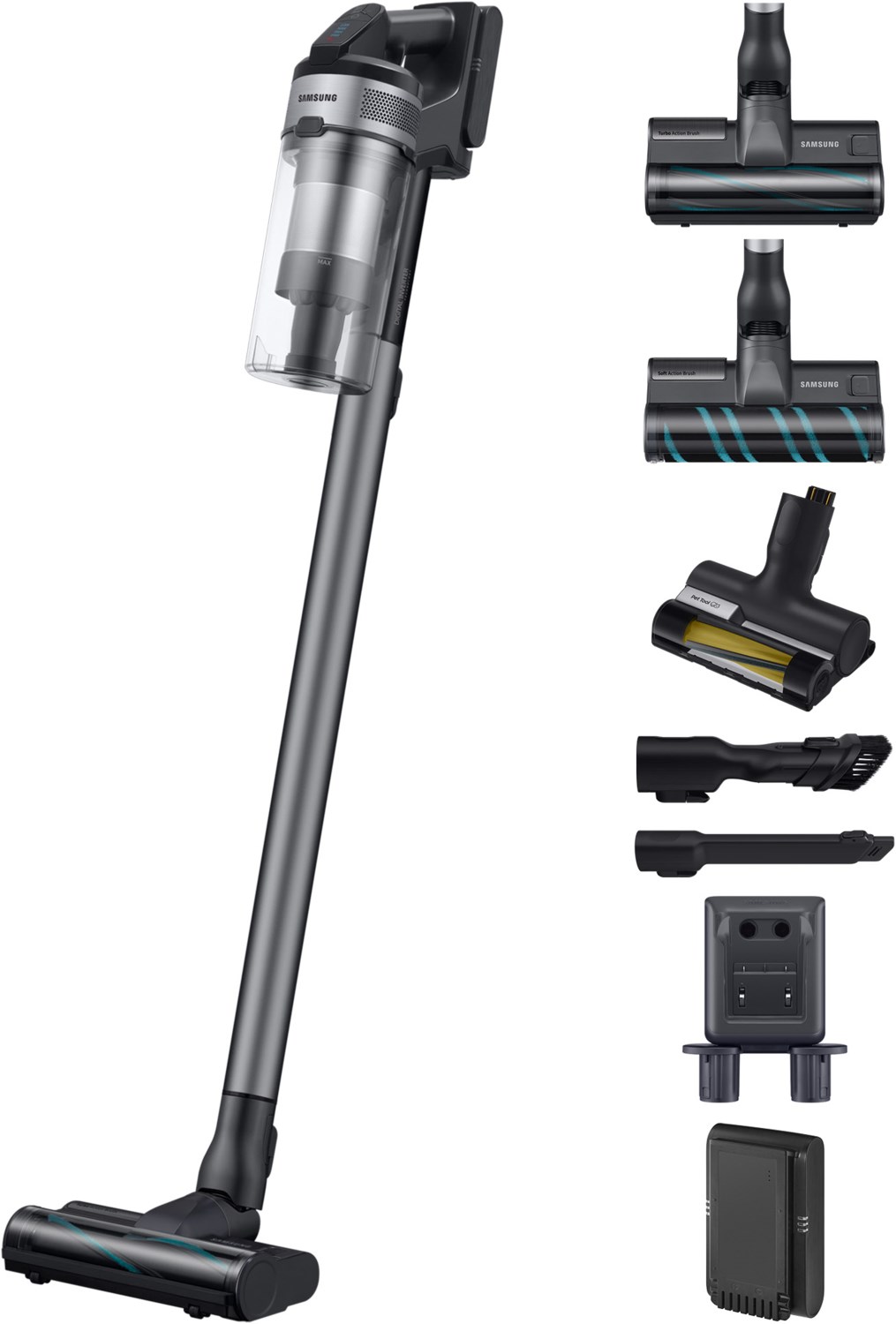 Jet 75E CompleteClean Akku-Stielstaubsauger VS20B75BCR5/WD teal silver
