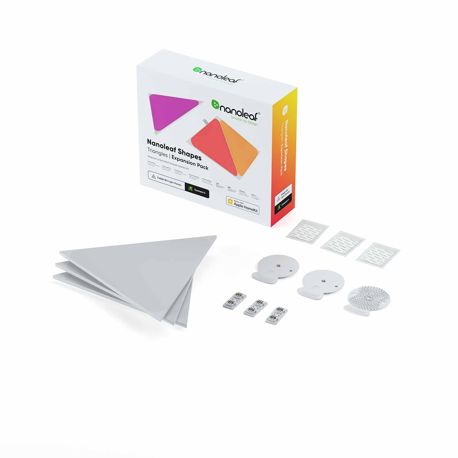 Nanoleaf Shapes Triangles Erweiterung - 3er-Set- Weiß