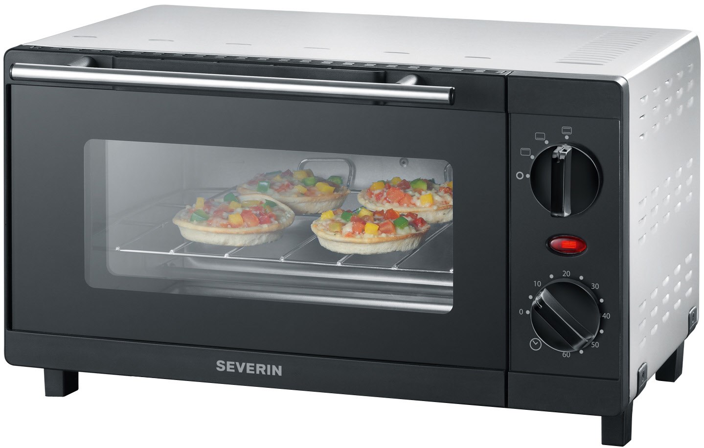 TO 2052 Toastofen silber/schwarz