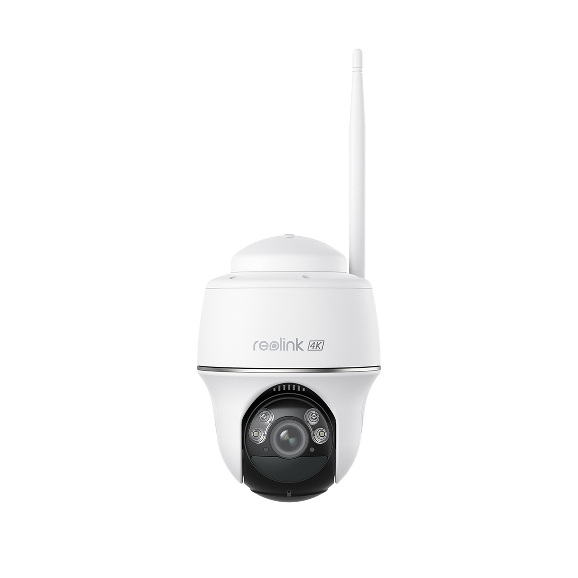 Reolink Argus Series B440 - Kabellose WLAN-Außenkamera-Kamera mit 4K - Weiß