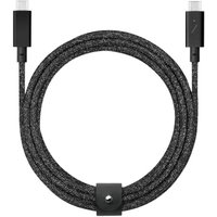 Native Union Belt Cable USB-C to USB-C Pro 2,4m - Schwarz