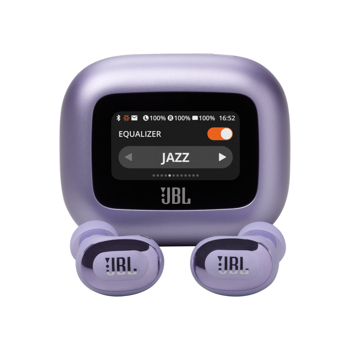 JBL Live Beam 3 - Kabelloser In-Ear Noise Cancelling Kopfhörer mit Smart Charging Case - Schwarz