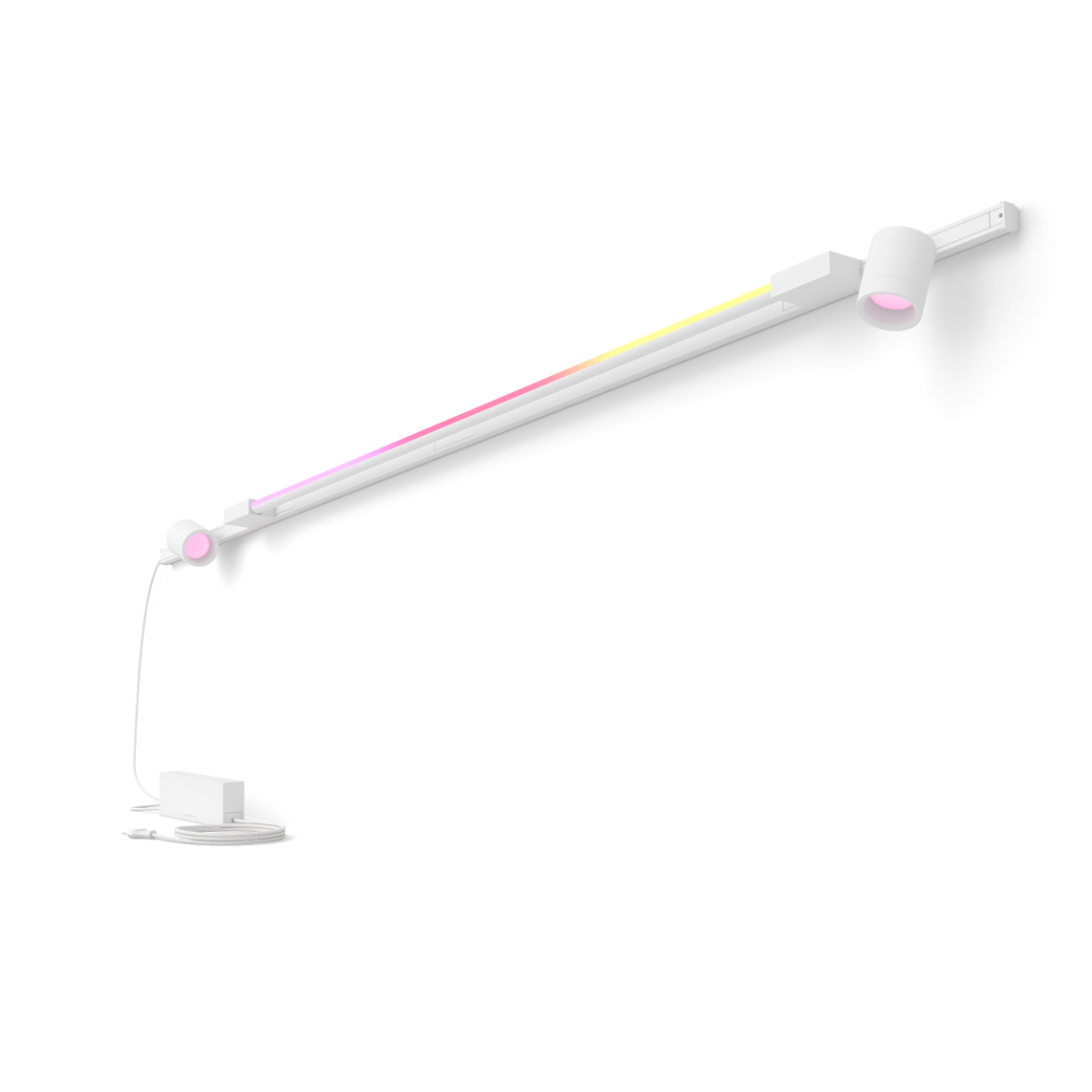Philips Hue Perifo Basis-Set Wandleuchte 2 Spots + Gradient Tube - Schwarz