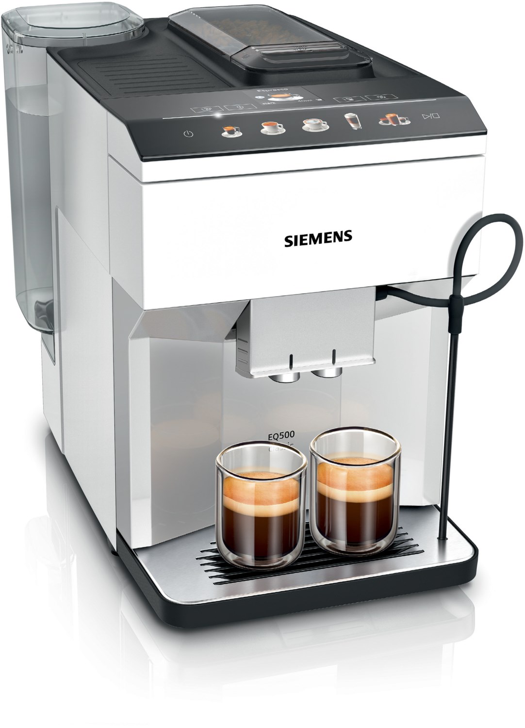 TP515D02 Kaffee-Vollautomat silber/weiĂ, Keramik-Mahlwerk, 15 bar, 1,9 l