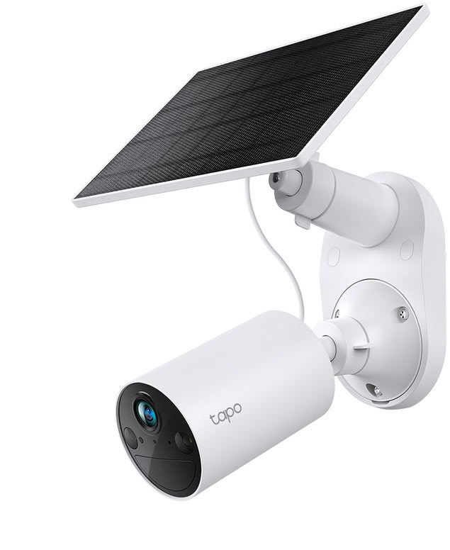 TP-Link Tapo C410 KIT Solarbetriebenes Sicherheitskamera-Kit - Weiß
