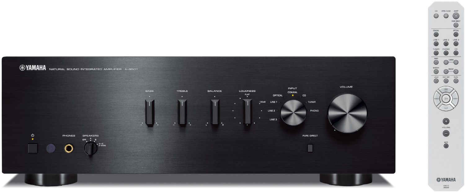 A-S 201 Vollverstärker Stereo schwarz