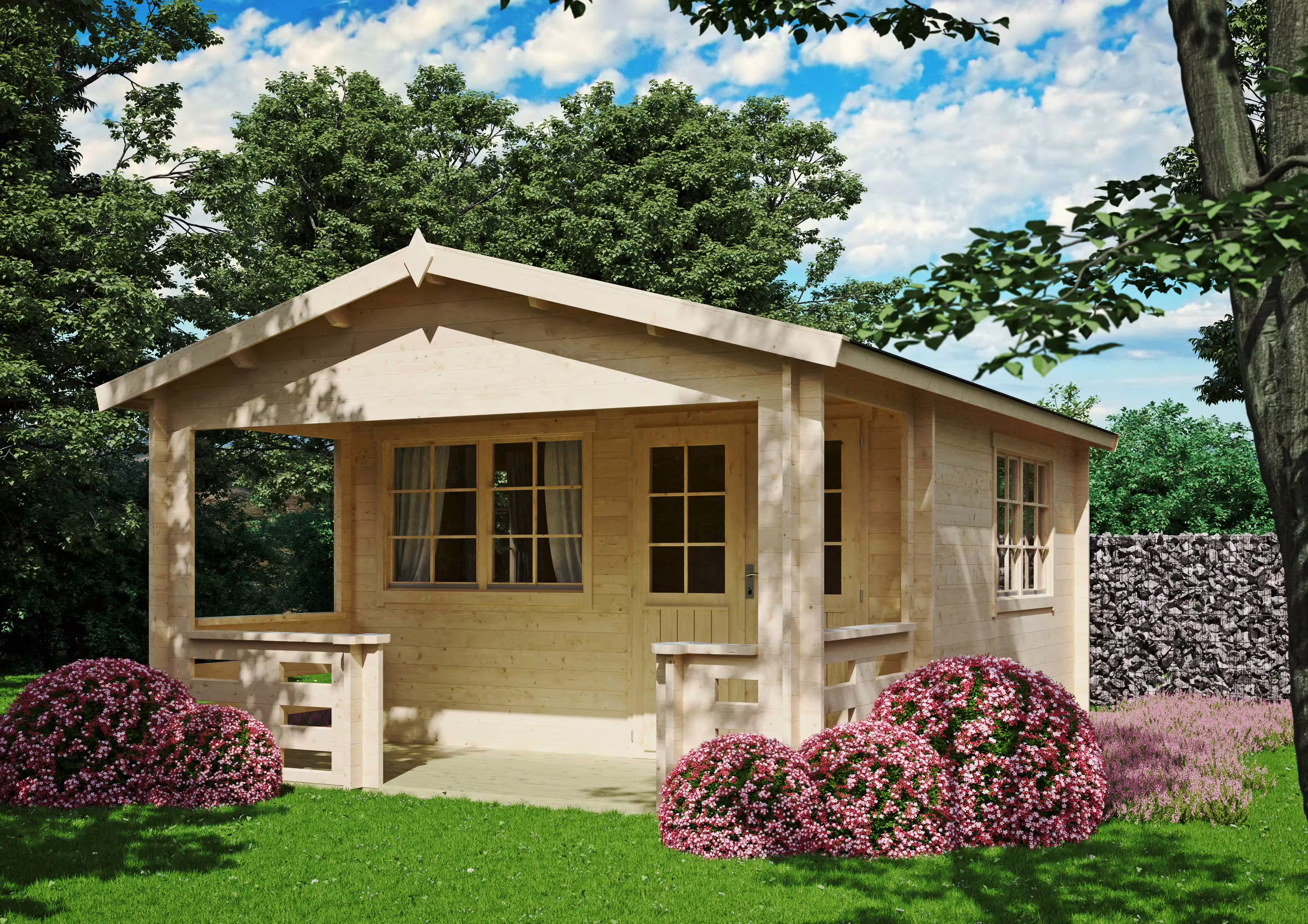 Fjordholz Gartenhaus Modell Johnny 44 C