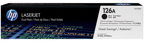 Nr. 126 A Toner 2er-Pack schwarz