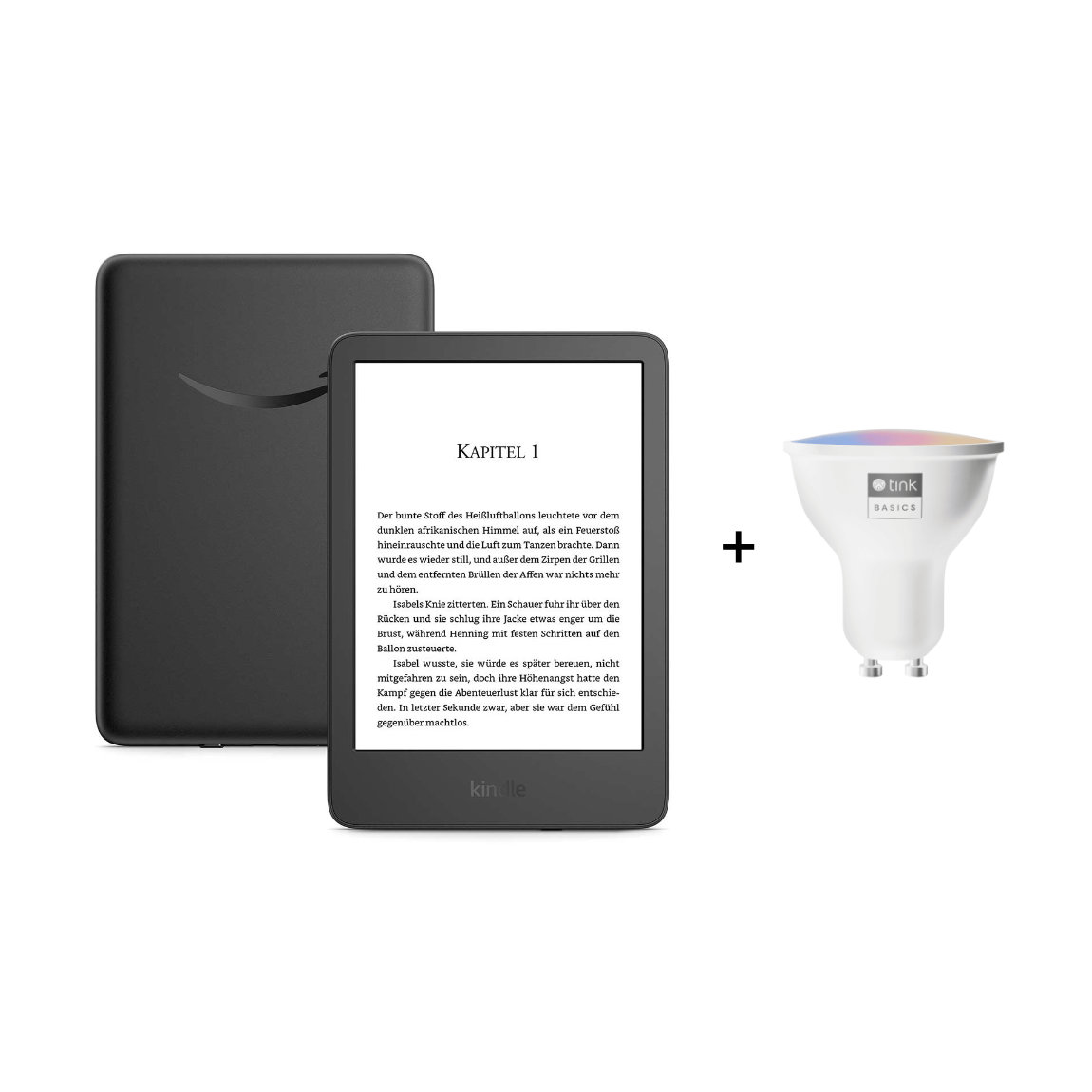 Amazon Kindle (16GB) - Mit Werbung - Schwarz