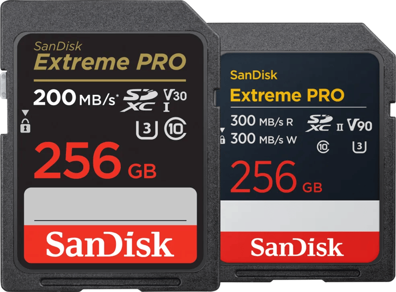 SanDisk SDXC Extreme Pro 256GB 140 MB/s Doppelpack