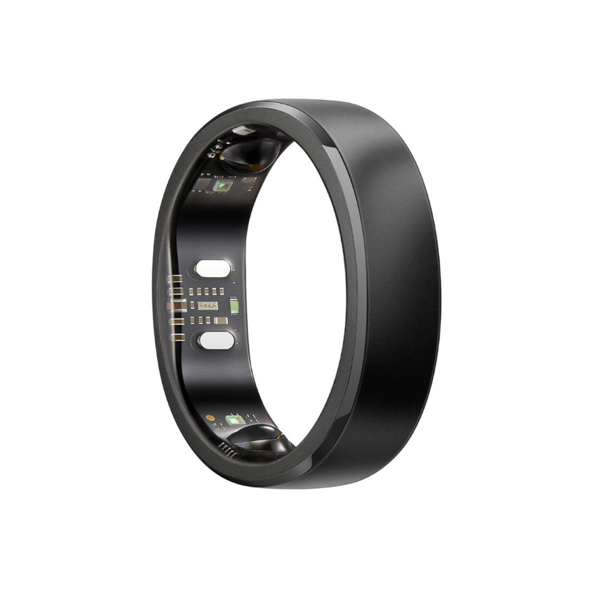 RingConn Smart Ring (3. Gen.) - Matte Black - Größe 6