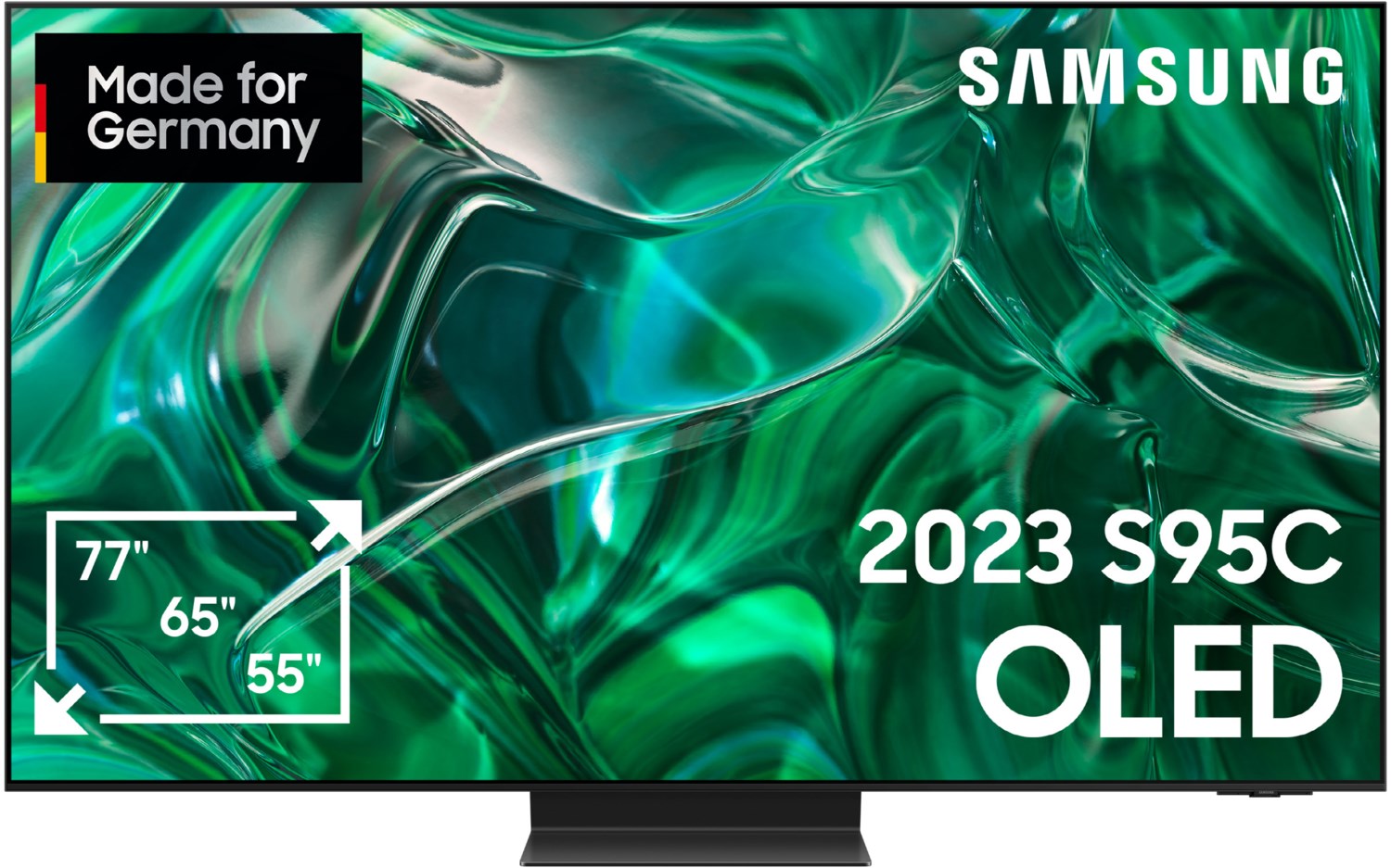 GQ55S95CAT 138 cm (55") OLED-TV titanschwarz, 4K Ultra HD, Smart-TV, Sprachsteuerung