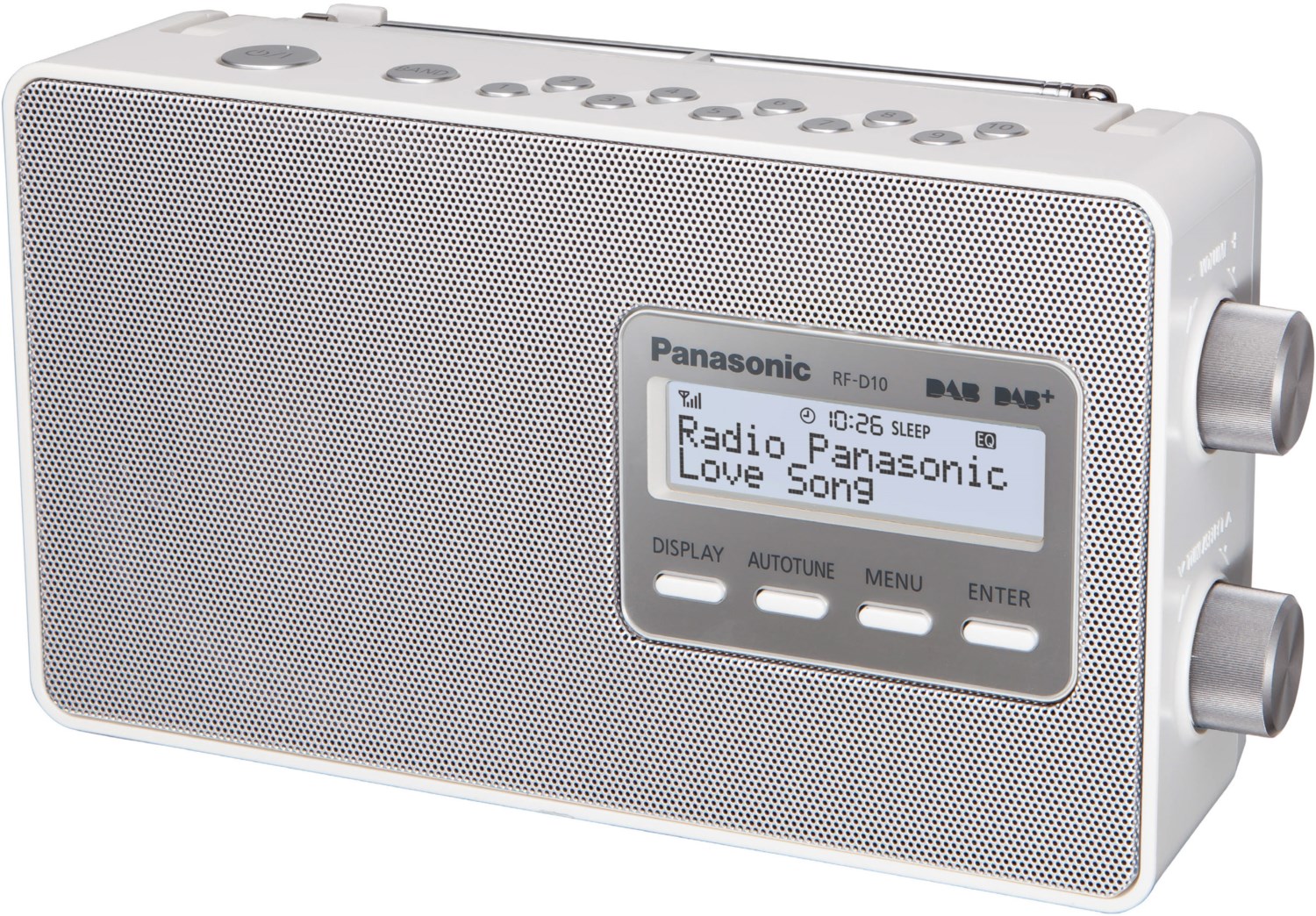 RF-D10EG-W Kofferradio mit DAB/DAB+ weiß