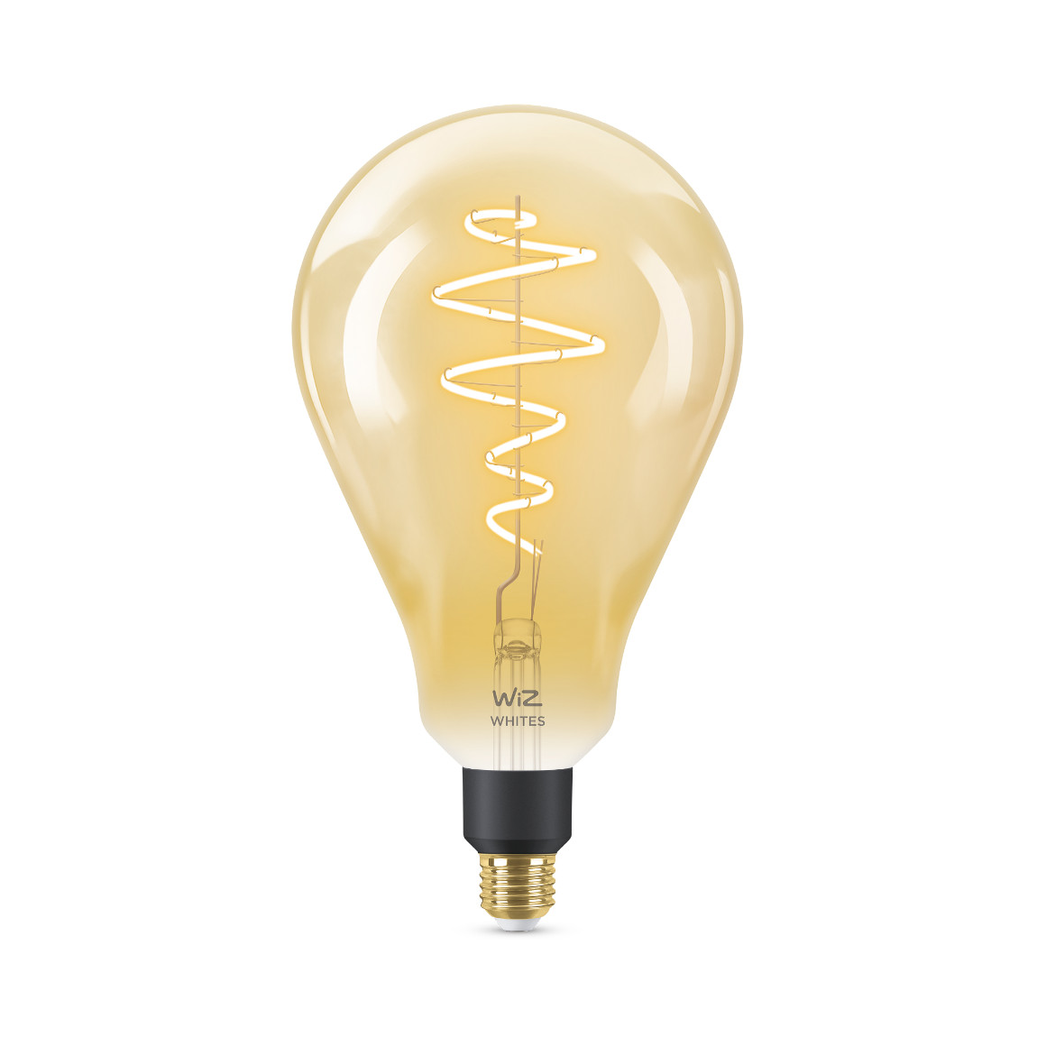 WiZ 50W E27 Standardform Filament Amber Warm- und Kaltweiß - Weiß