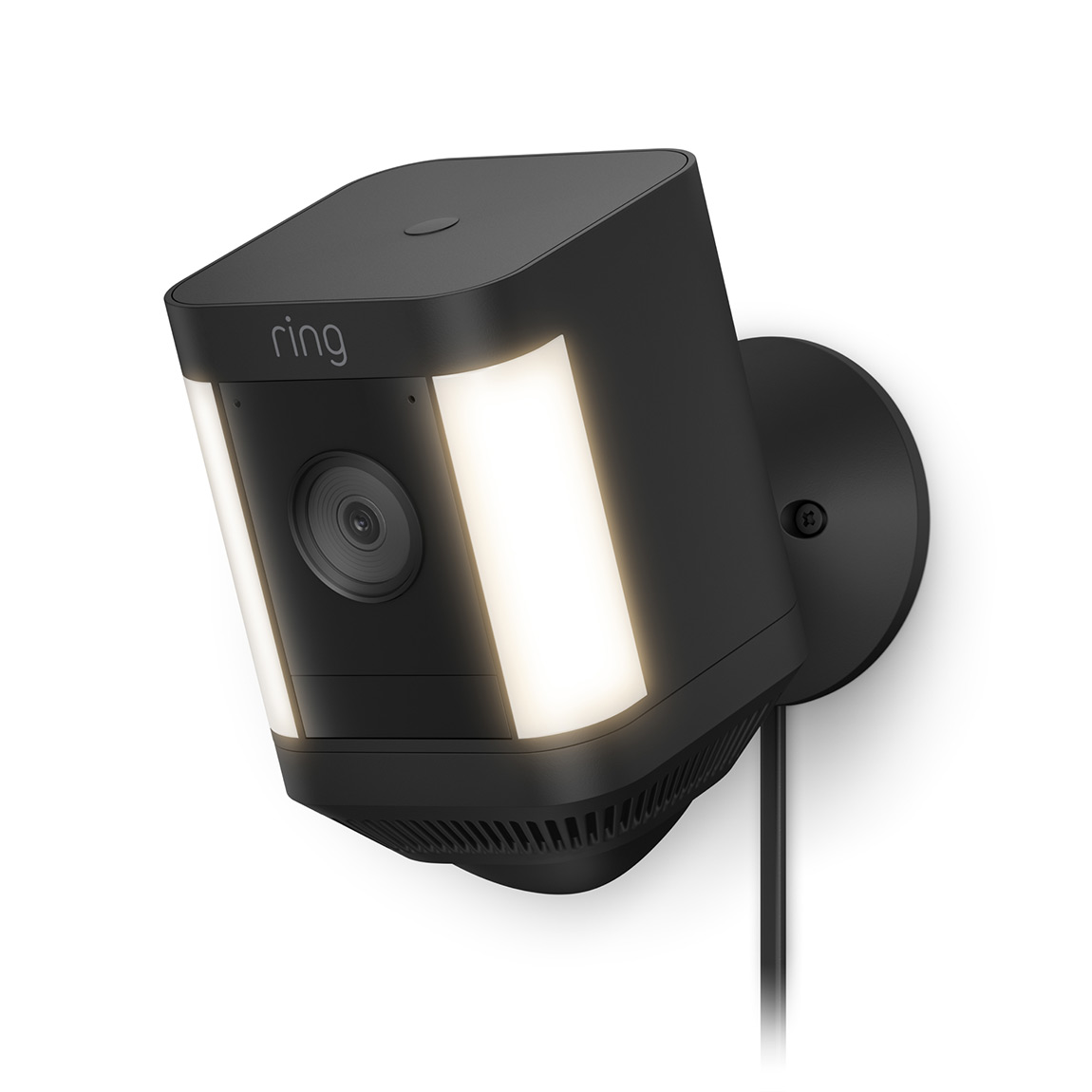 Ring Spotlight Cam Plus Plug-In - Schwarz