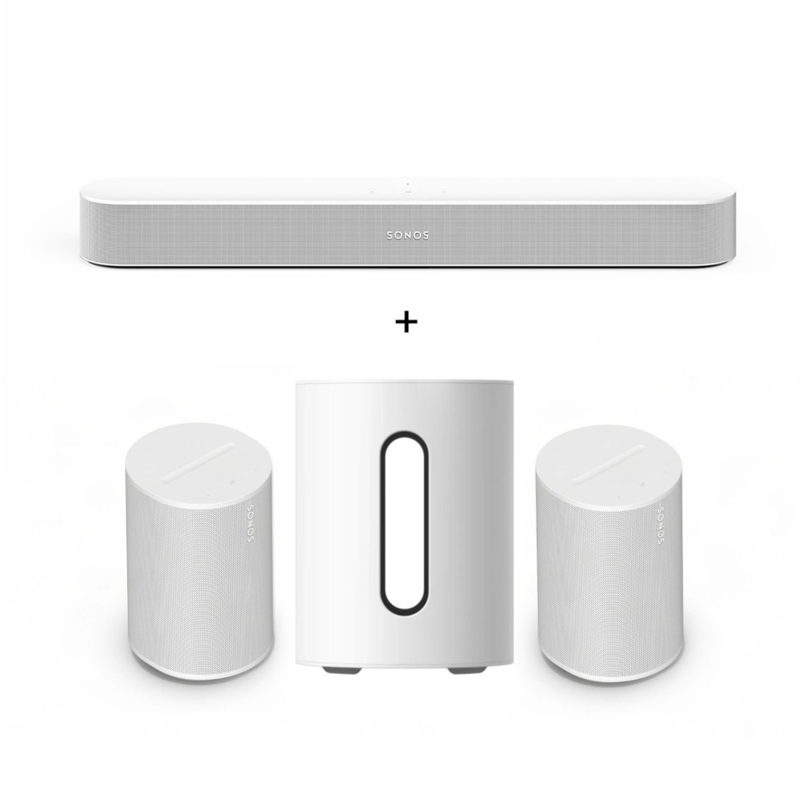 Sonos Beam Gen 2 - Smarte TV-Soundbar - Weiß