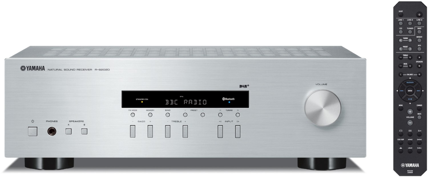 R-S202D Receiver silber