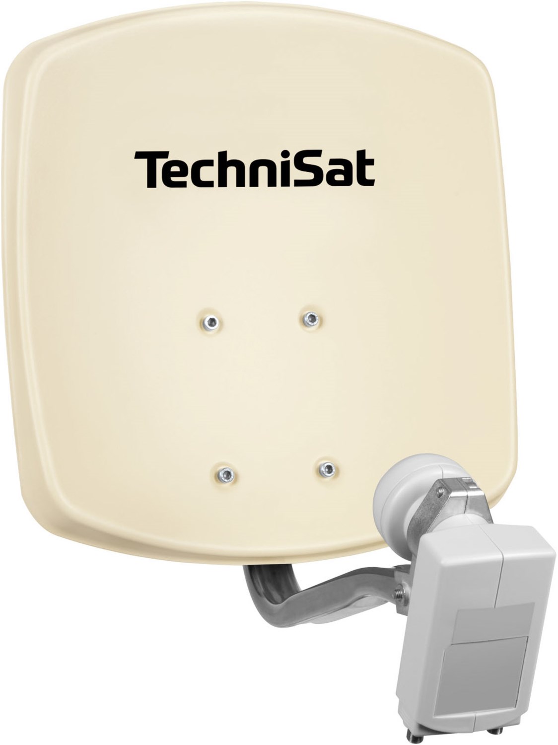 DigiDish 45 Universal-V/H-LNB Satellitenantenne beige
