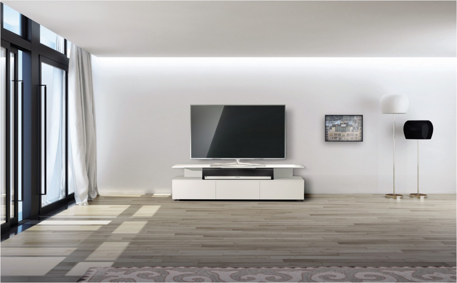 JRM1650 TV-Rack weiß
