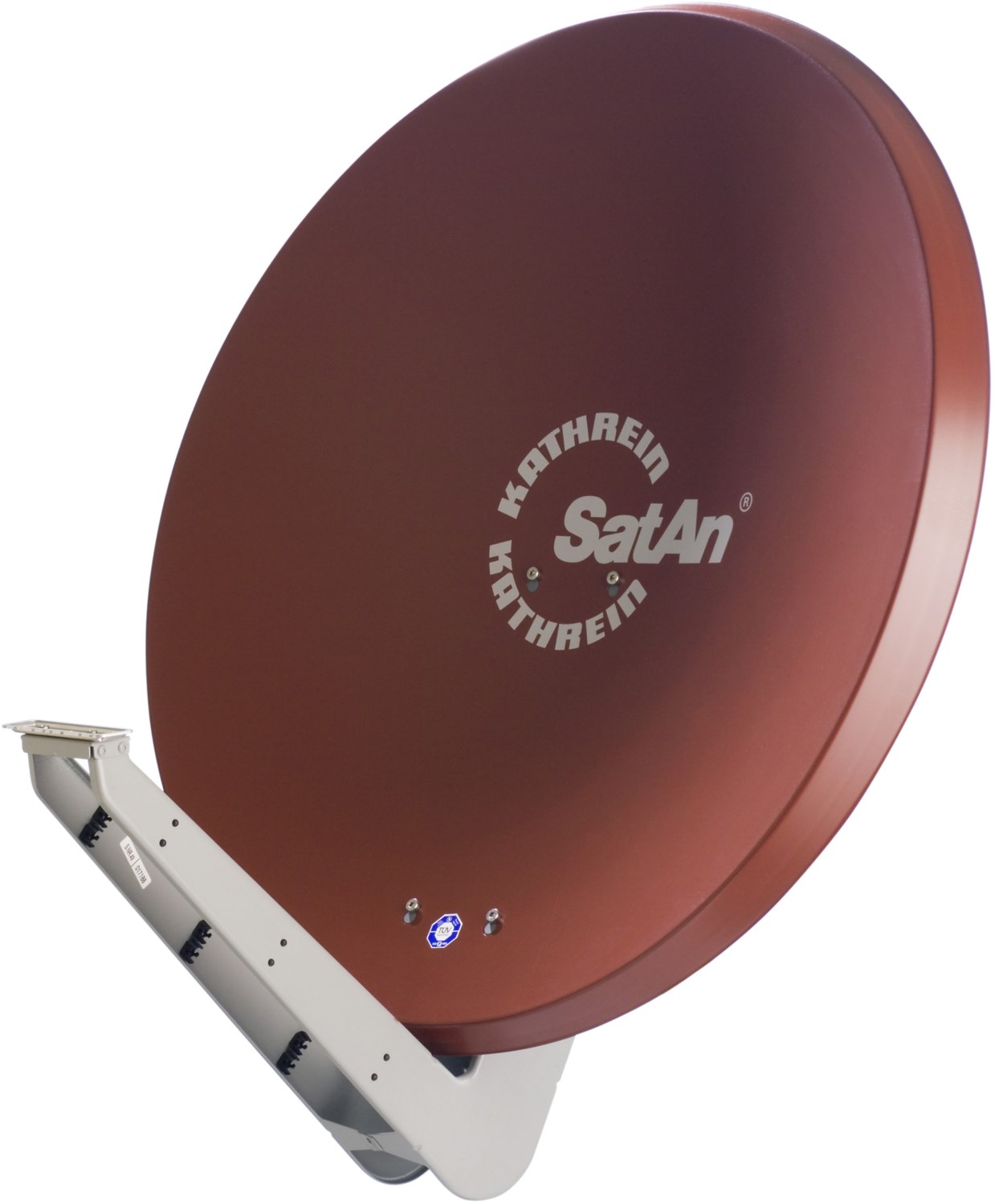 CAS 80 Satelliten-Reflektor rot/braun