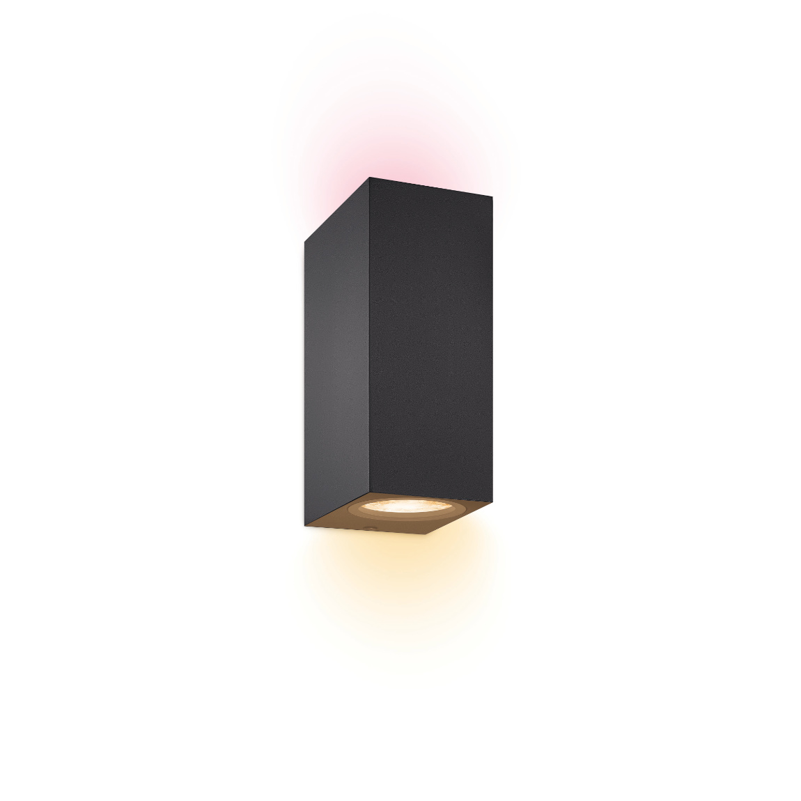 WiZ Up & Down Spots Wandleuchte Farbig - Schwarz